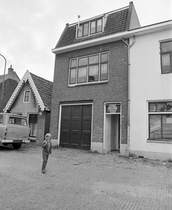 858453 Gezicht op het pand Reestraat 14 (voormalige buurthuis Bokkie) te Utrecht, kort voor de sloop.